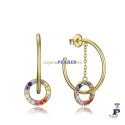 Pendientes de VICEROY en Plata de 1ª Ley con baño de Oro. - 13242E100-39