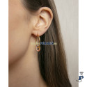 Pendientes de VICEROY en Plata de 1ª Ley con baño de Oro. - 13242E100-39