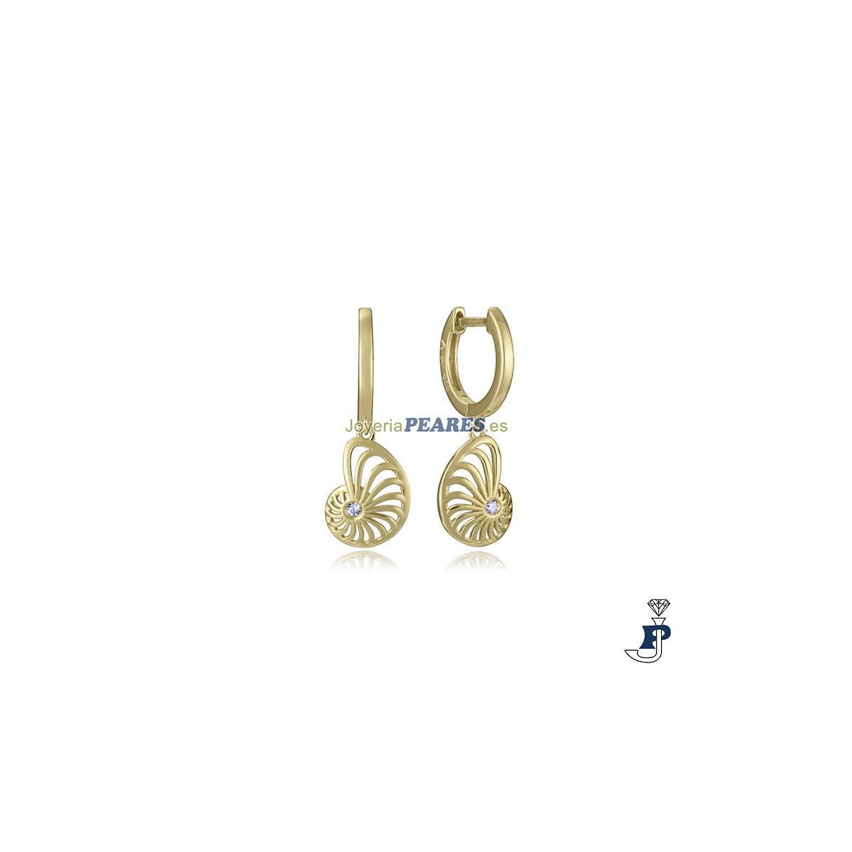 Pendientes de VICEROY en Plata de 1ª Ley con baño de oro. - 2336E100-30