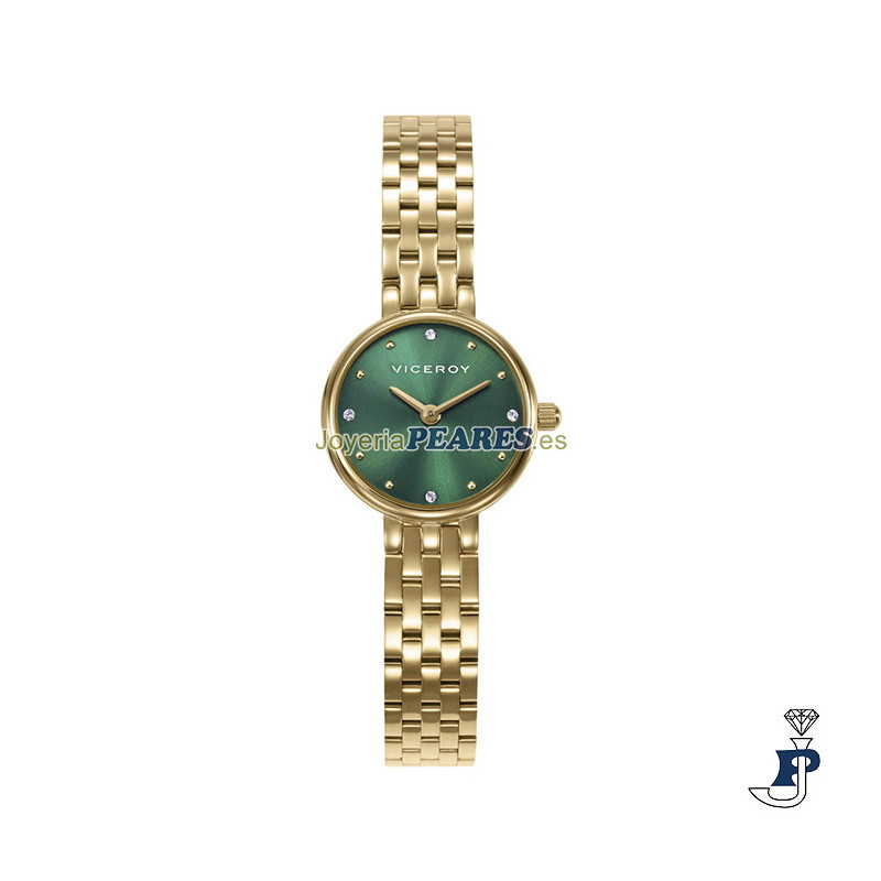 Reloj VICEROY dorado. - 41148-67