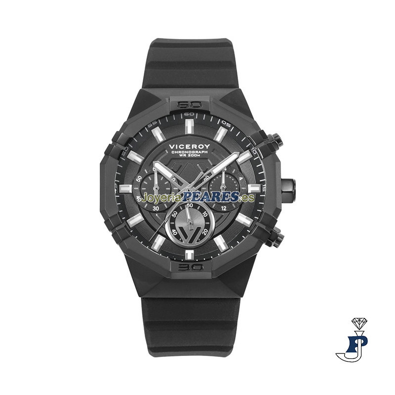 Reloj VICEROY IP negro y 20 Atm. - 45017-55
