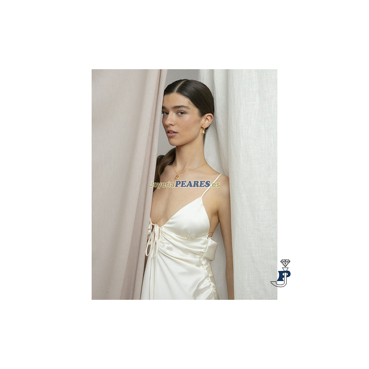Pendientes de VICEROY en Plata de 1ª Ley con baño de oro. - 2336E100-30