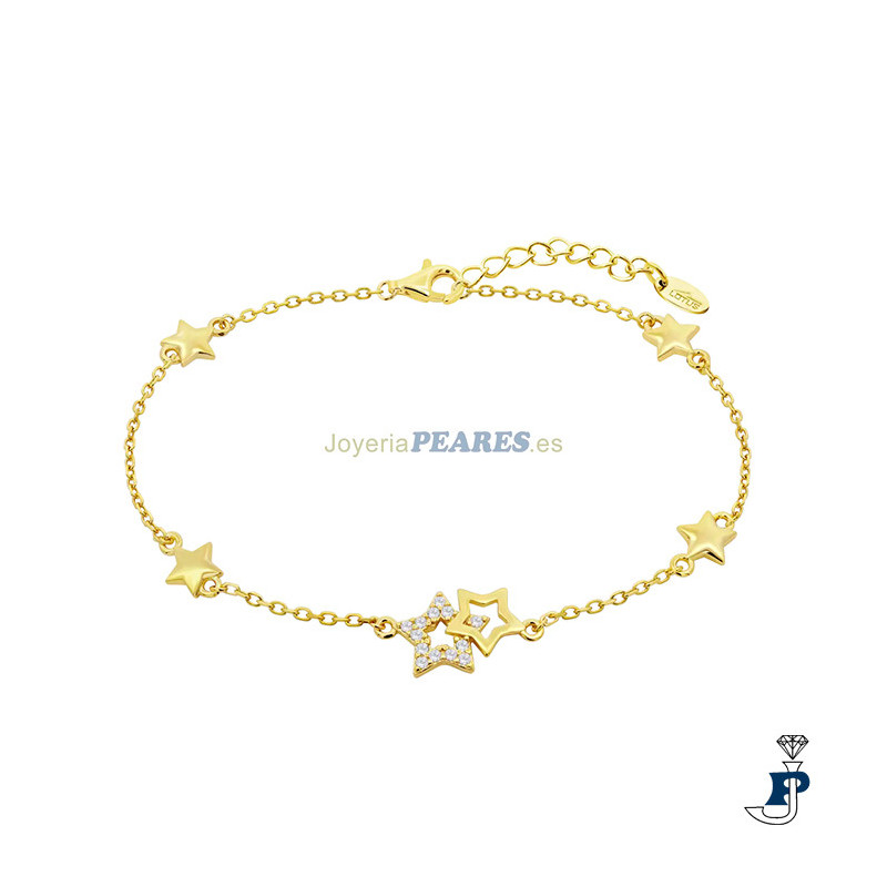 Pulsera con estrellas LOTUS SILVER - LP3177-2/2