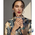 Pulsera de VICEROY en acero con baño de Oro. - 14039P01017