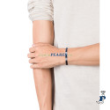 Pulsera de VICEROY en acero y piel para hombre. - 6456P01013