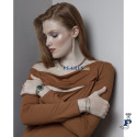Pulsera tricolor de VICEROY FASHION en acero con un baño de Oro. - 75369P01019