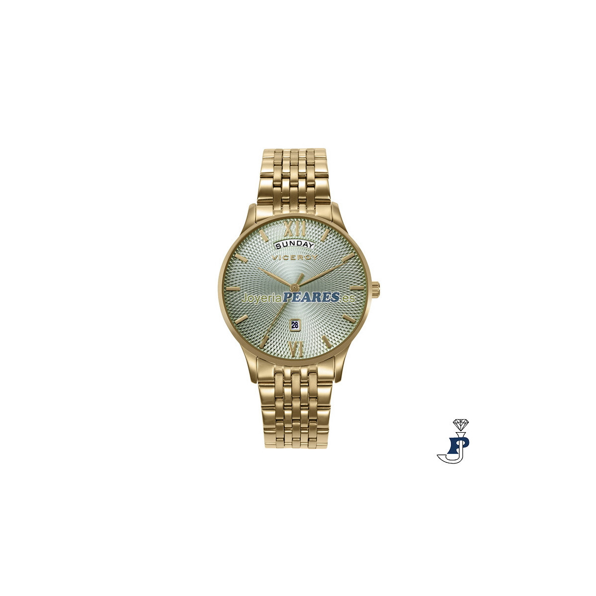 Reloj VICEROY dorado. - 42450-63
