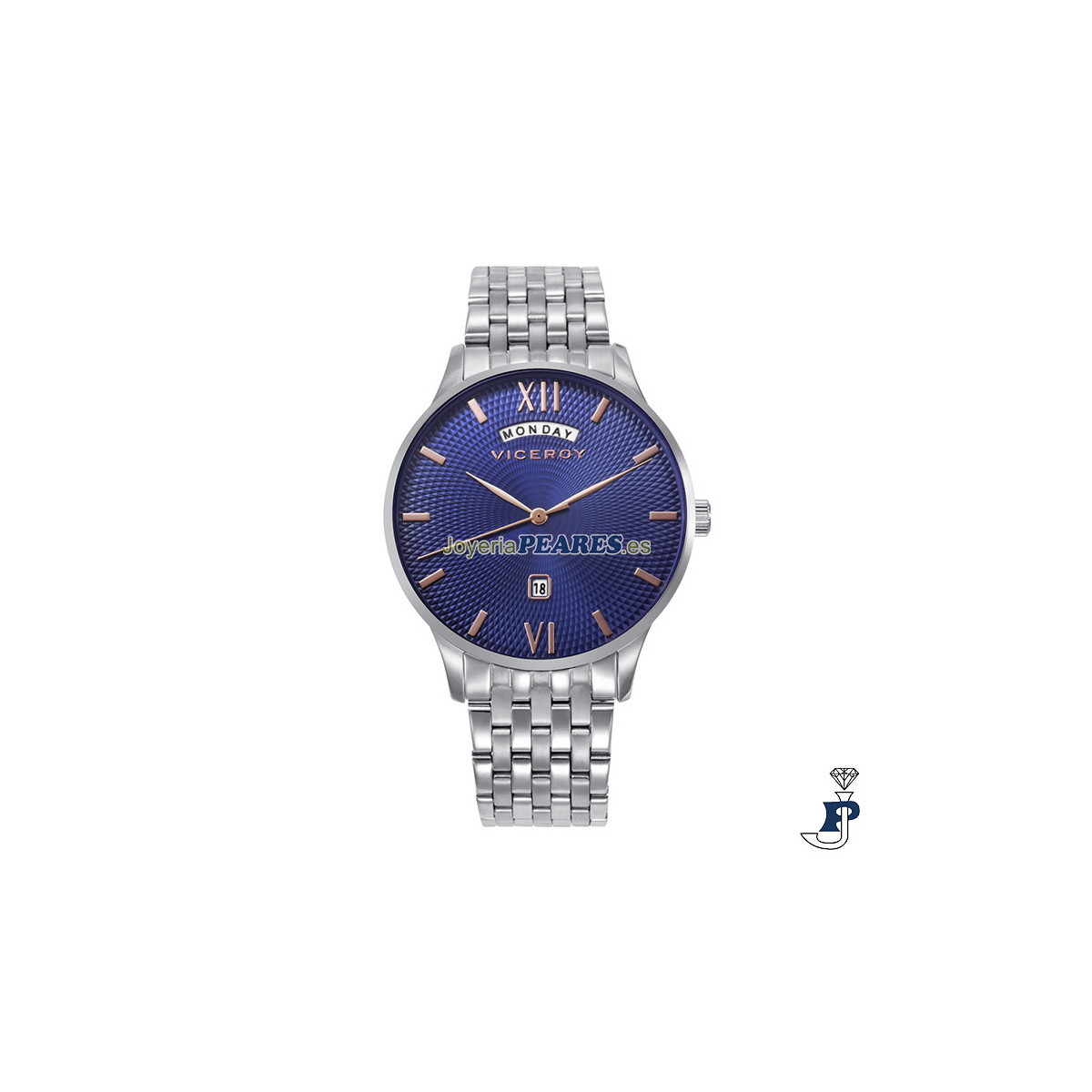 Reloj VICEROY en acero. - 42455-33