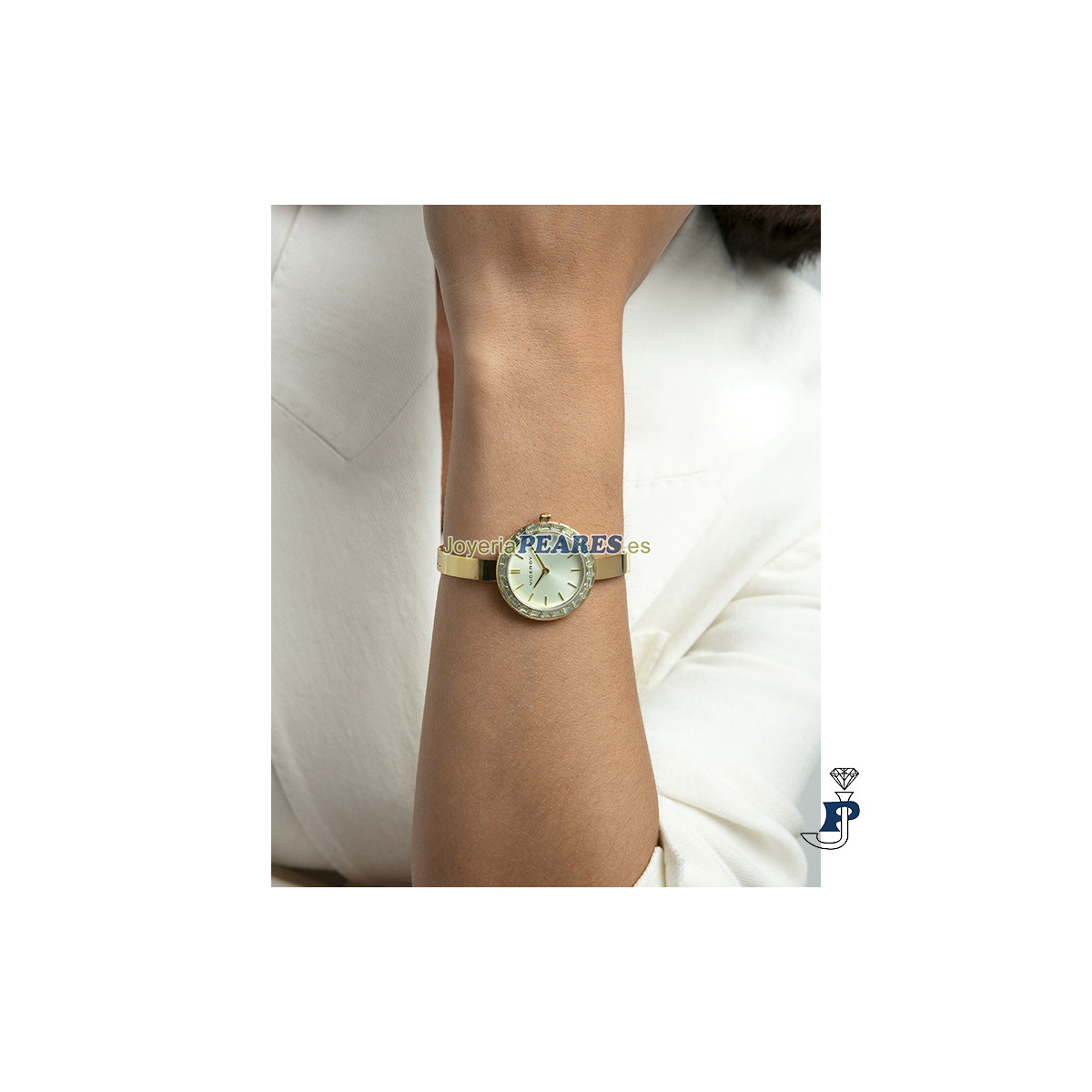 Reloj VICEROY dorado. - 41146-67