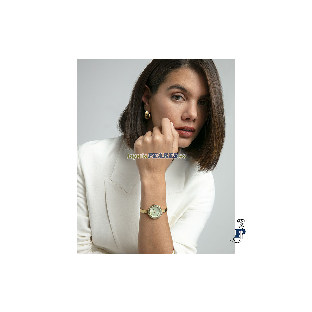 Reloj VICEROY dorado. - 41146-67