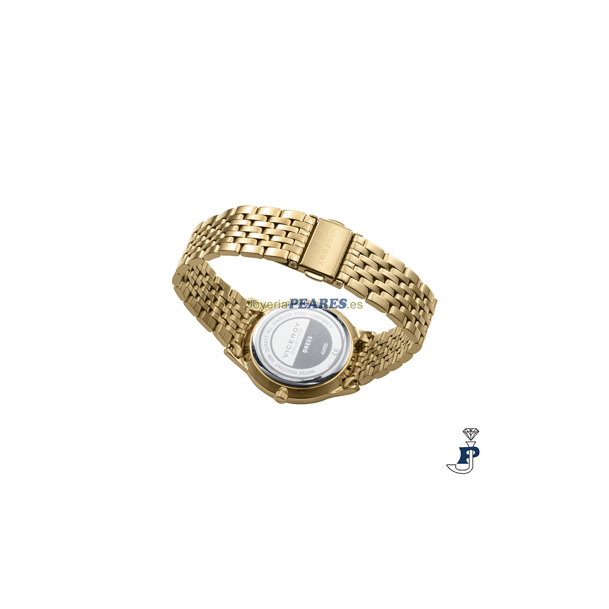 Reloj VICEROY dorado. - 42450-63