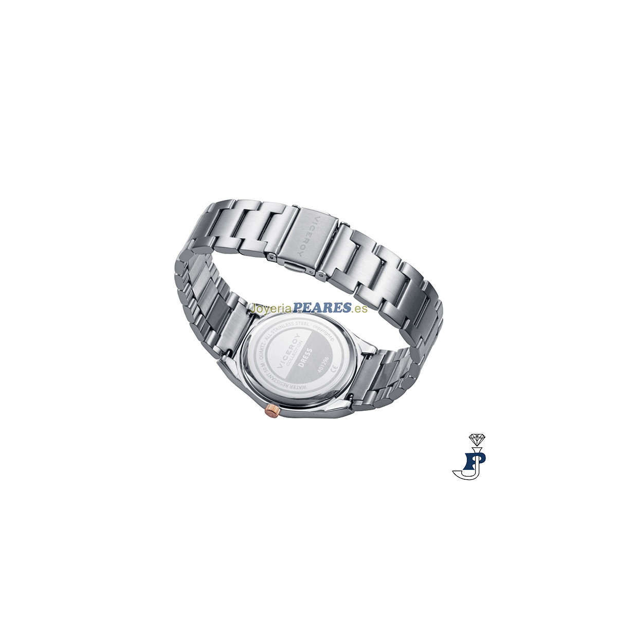 Reloj Viceroy con brazalete de acero. - 401296-37