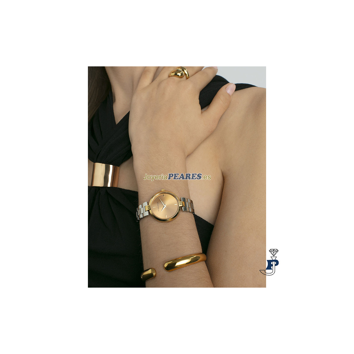 Reloj VICEROY acero bicolor. - 401300-97