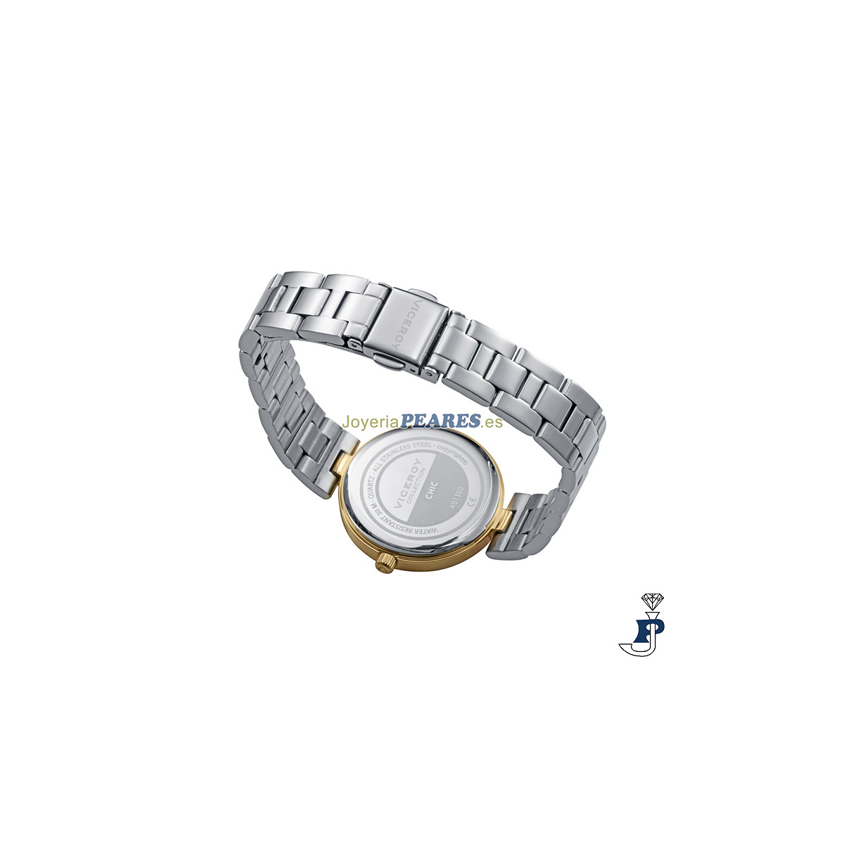 Reloj VICEROY acero bicolor. - 401300-97