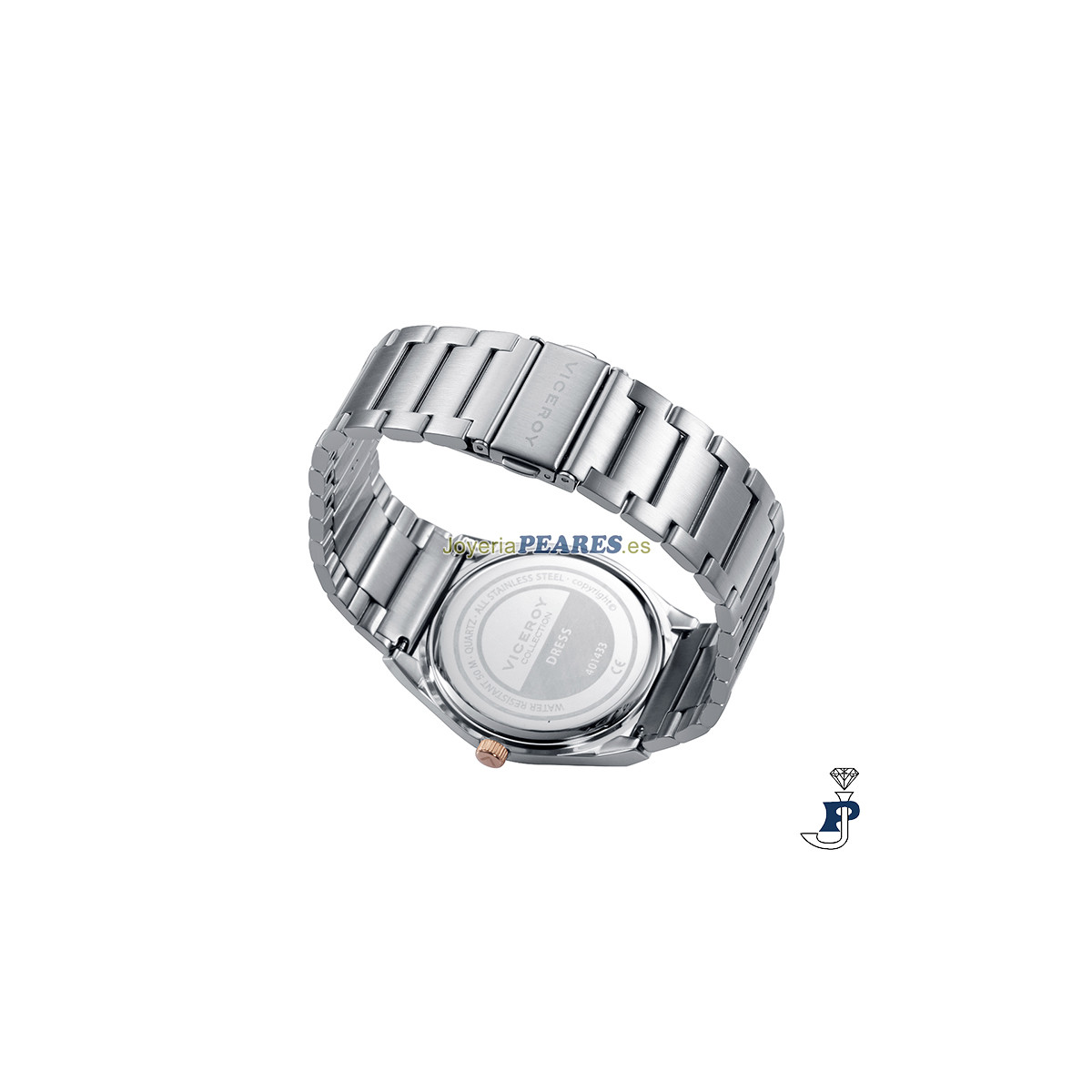 Reloj Viceroy con brazalete de acero. - 401433-37