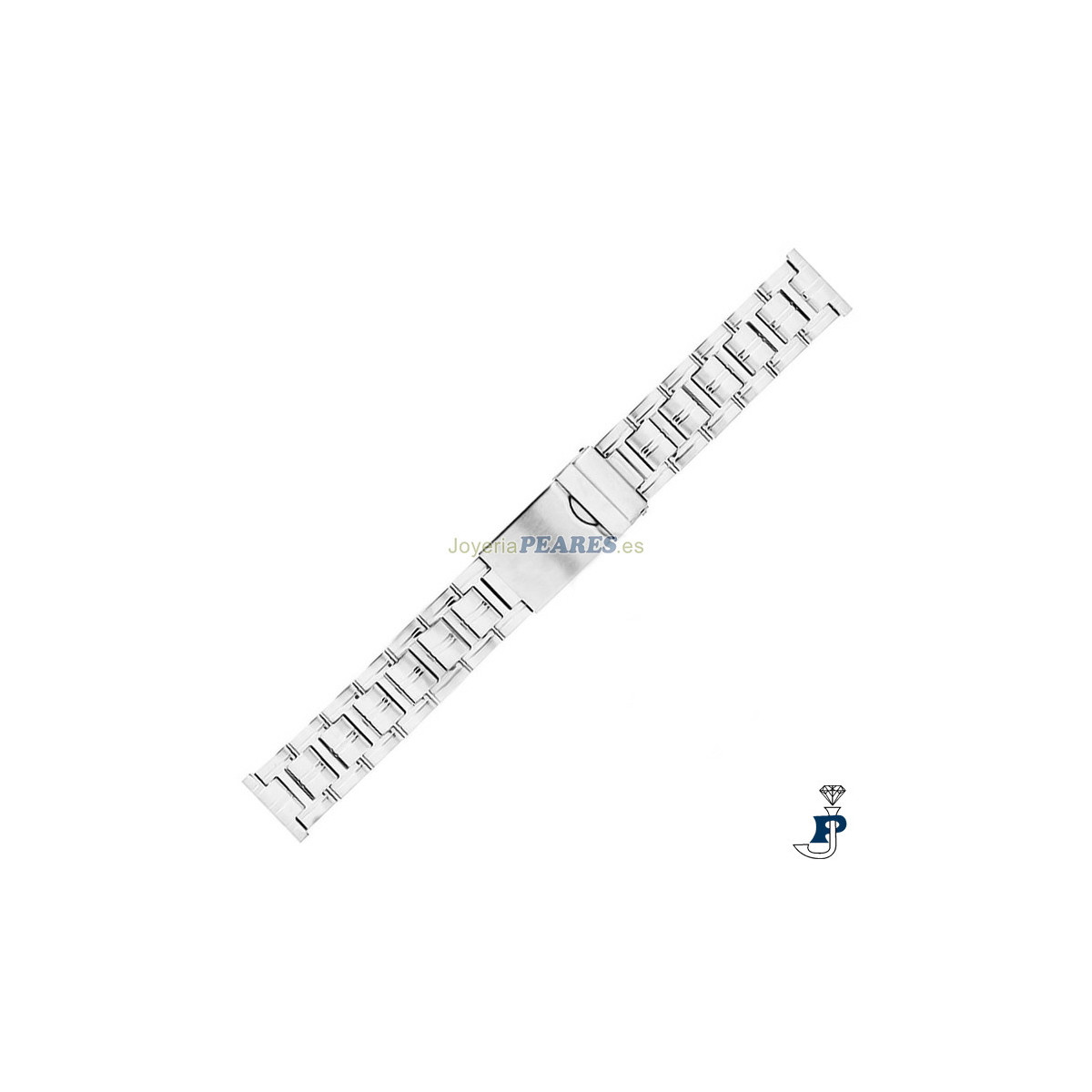 Correa de acero para reloj. - 26.A-187/20