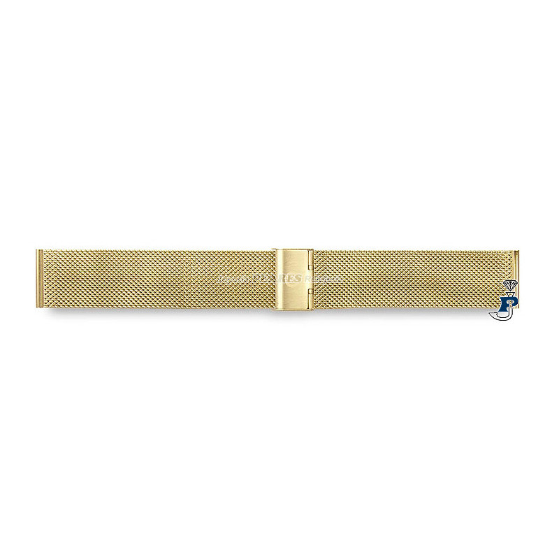 Correa para reloj de acero dorado. - 15.2854-20