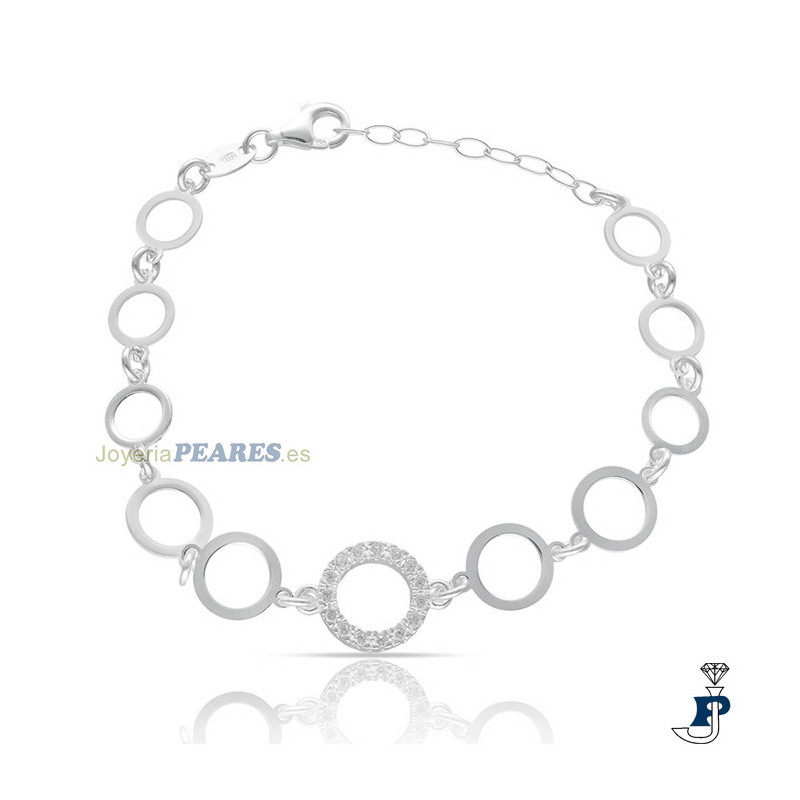 Pulsera en Plata de 1ª (925 mls). - 117.AG9021