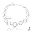 Pulsera en Plata de 1ª (925 mls). - 117.AG9021
