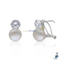 Pendientes 'tu y yo' Plata de 1ª Ley. - 117.AG1780