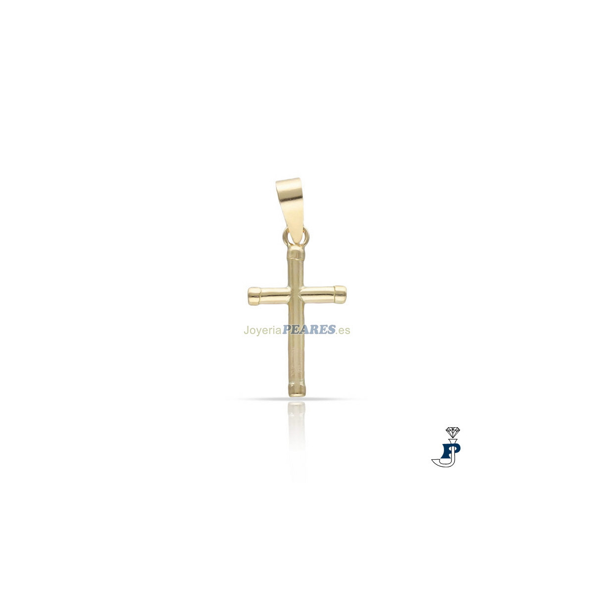 Cruz fabricada en Oro de 1ª Ley. - 117.C503