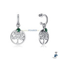 Pendientes Viceroy, del árbol de la vida, en acero - 15104E01000