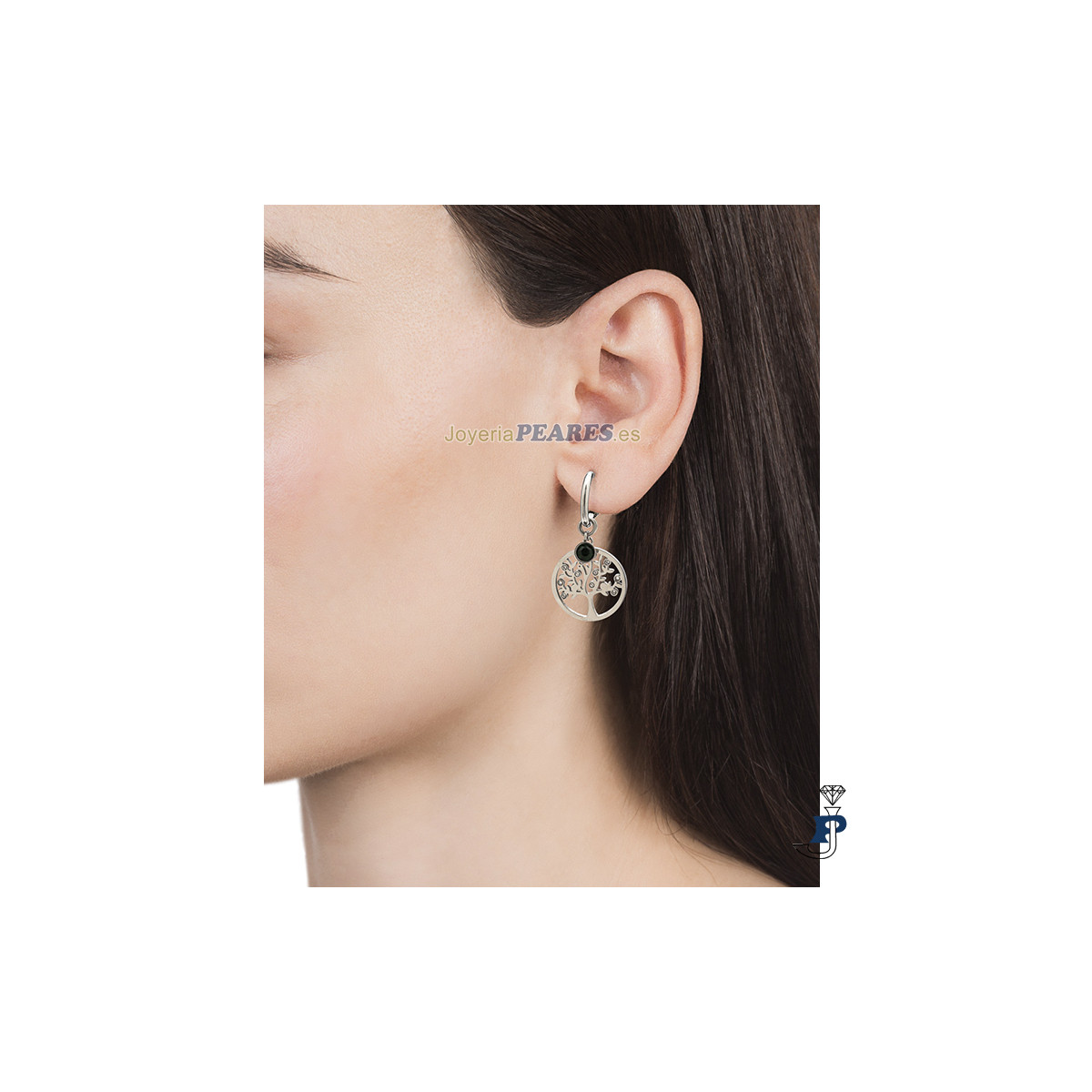 Pendientes Viceroy, del árbol de la vida, en acero - 15104E01000