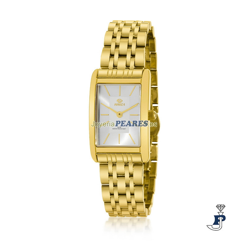 Reloj MAREA dorado. - 36207/4