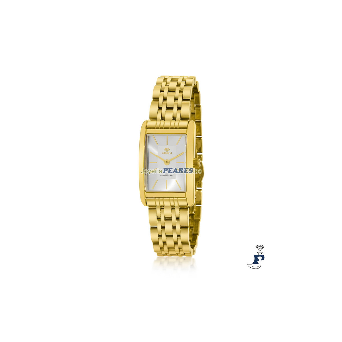 Reloj MAREA dorado. - 36207/4