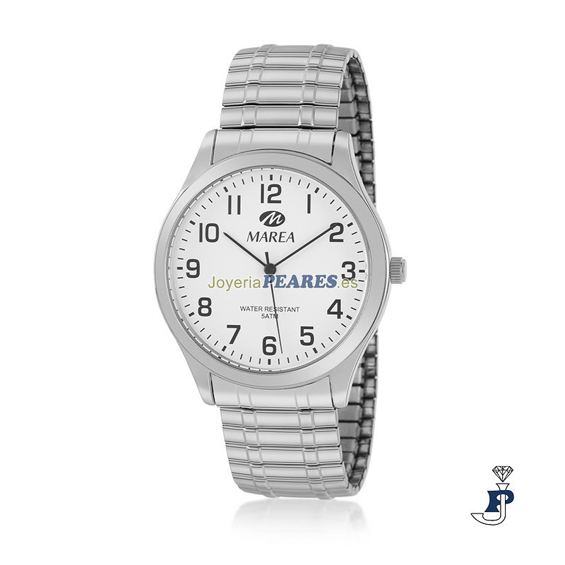 Reloj MAREA de acero brazalete elástico. - B41281/1
