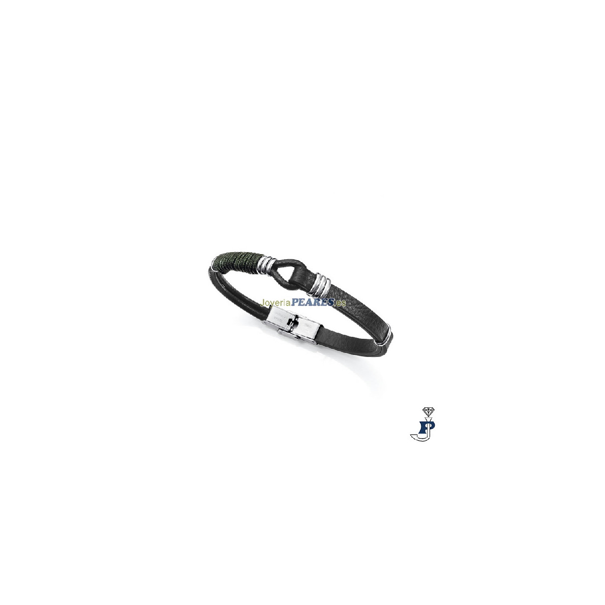 Pulsera VICEROY FASHION en cuero para hombre. - 14117P01010