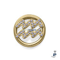 Motivo horóscopo para montar en pulsera personalizable  de VICEROY fabricada en acero con un baño de Oro. - 14271M01012A Motivo horóscopo para montar en pulsera personalizable  de VICEROY fabricada en acero con un baño de Oro. - 14271M01012A