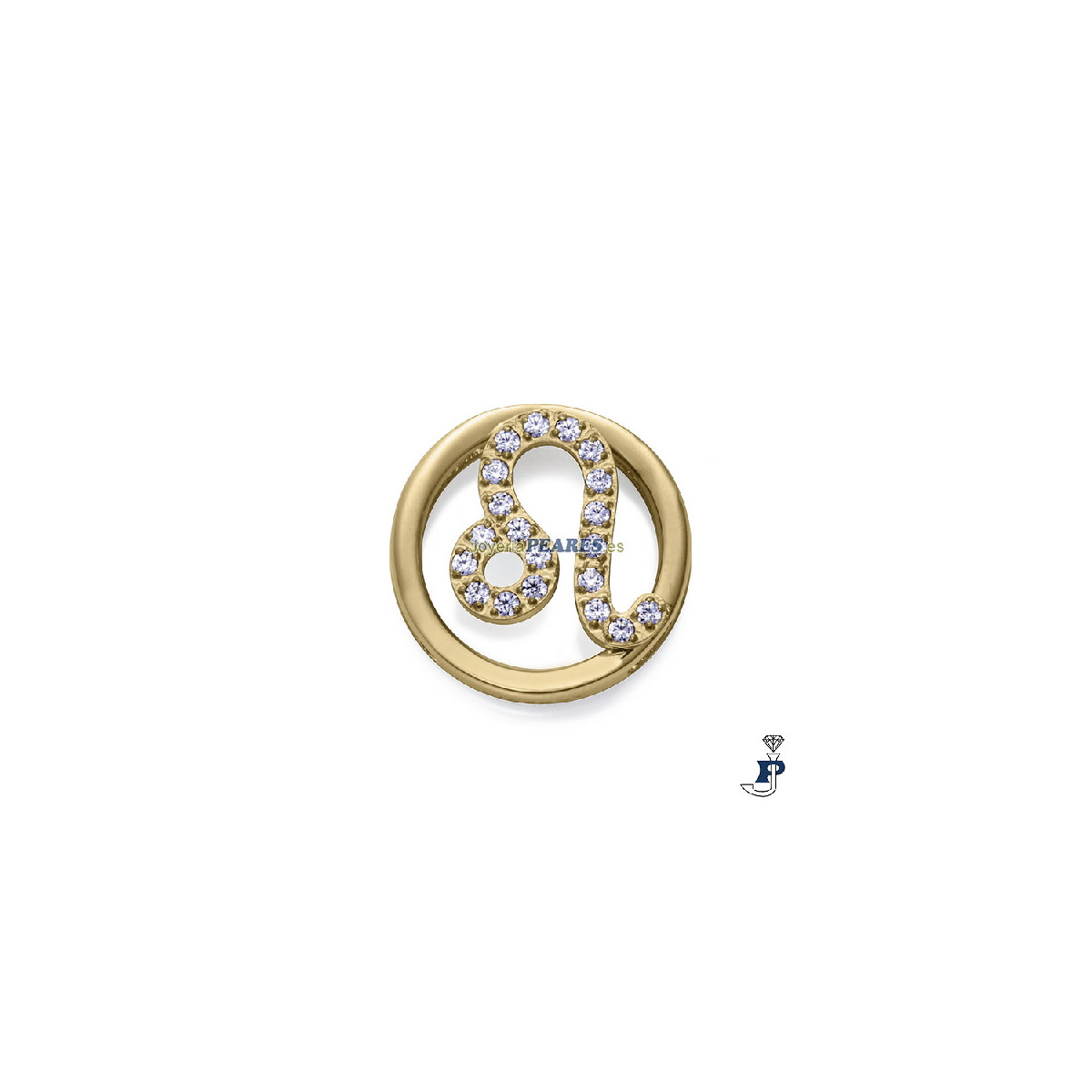 Motivo horóscopo para montar en pulsera personalizable  de VICEROY fabricada en acero con un baño de Oro. - 14271M01012LE Motivo horóscopo para montar en pulsera personalizable  de VICEROY fabricada en acero con un baño de Oro. - 14271M01012LE