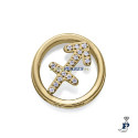 Motivo horóscopo para montar en pulsera personalizable  de VICEROY fabricada en acero con un baño de Oro. - 14271M01012S Motivo horóscopo para montar en pulsera personalizable  de VICEROY fabricada en acero con un baño de Oro. - 14271M01012S