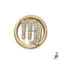 Motivo horóscopo para montar en pulsera personalizable  de VICEROY fabricada en acero con un baño de Oro. - 14271M01012V Motivo horóscopo para montar en pulsera personalizable  de VICEROY fabricada en acero con un baño de Oro. - 14271M01012V