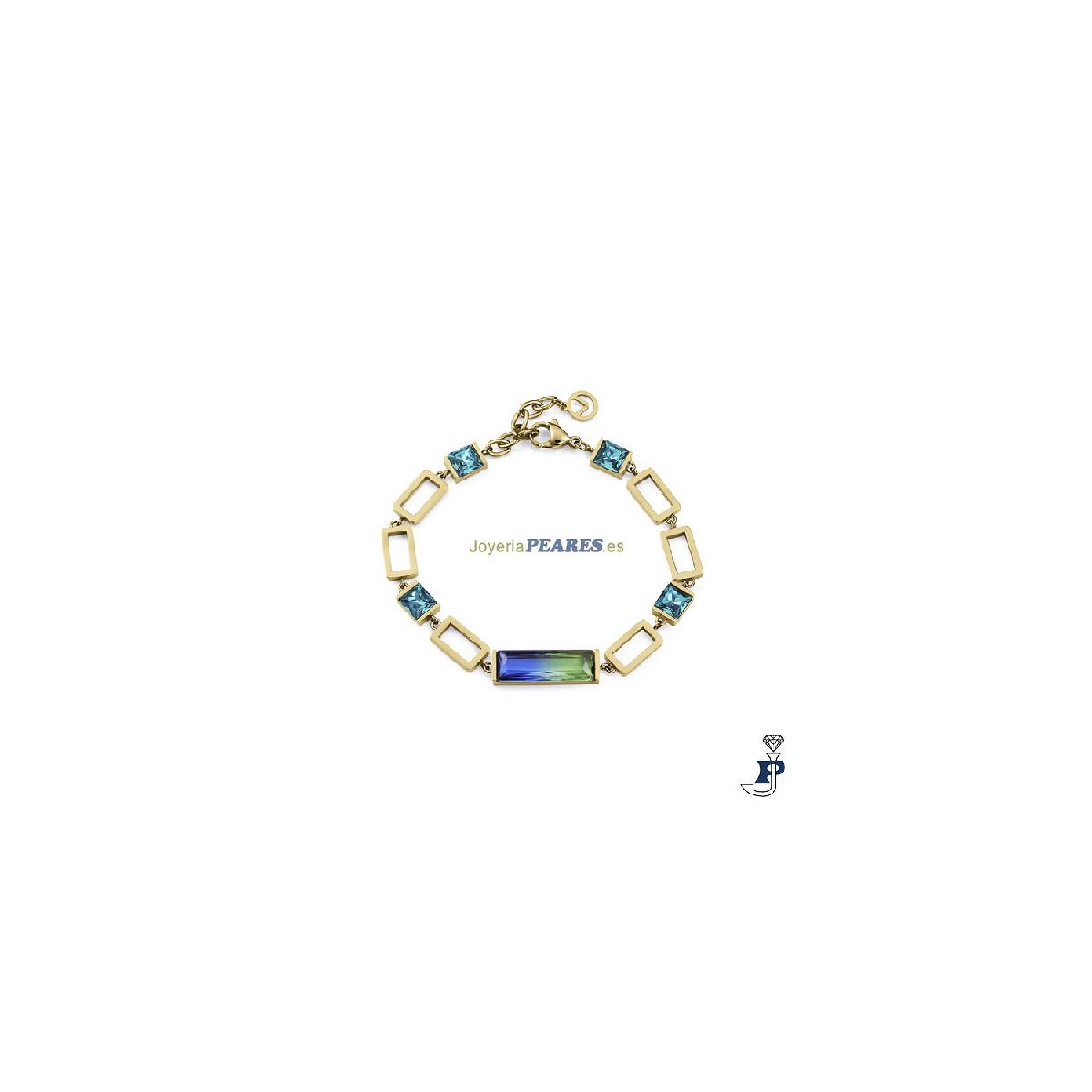 Pulsera Acero VICEROY chapado. - 14324P01012