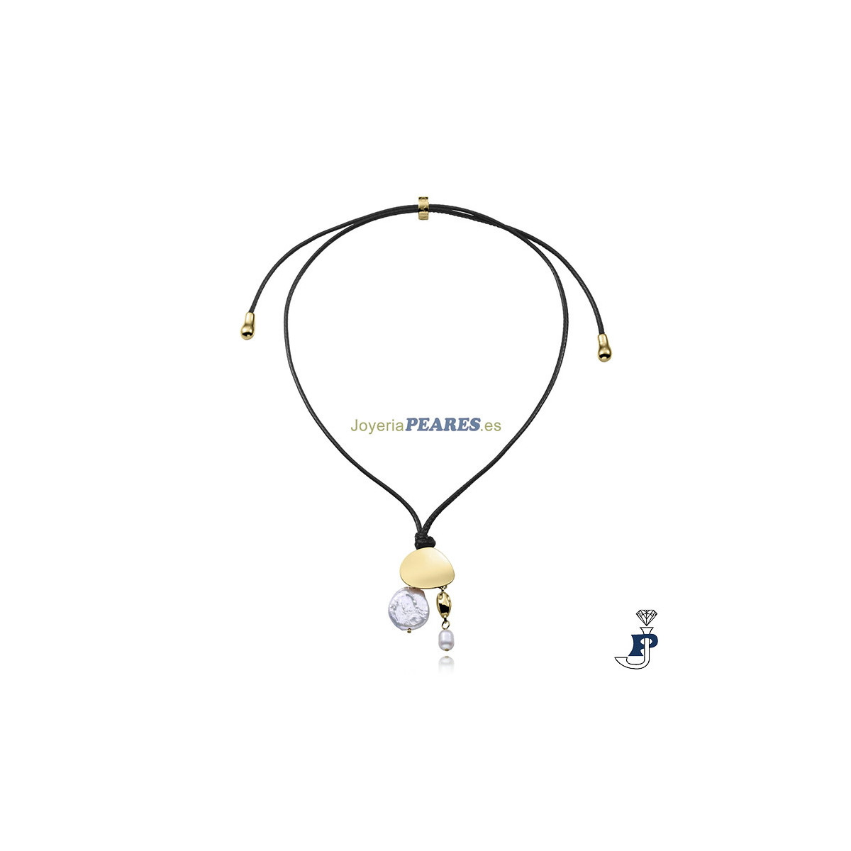 Gargantilla de VICEROY en acero IP dorado. - 15187C01012 Gargantilla de VICEROY en acero IP dorado. - 15187C01012