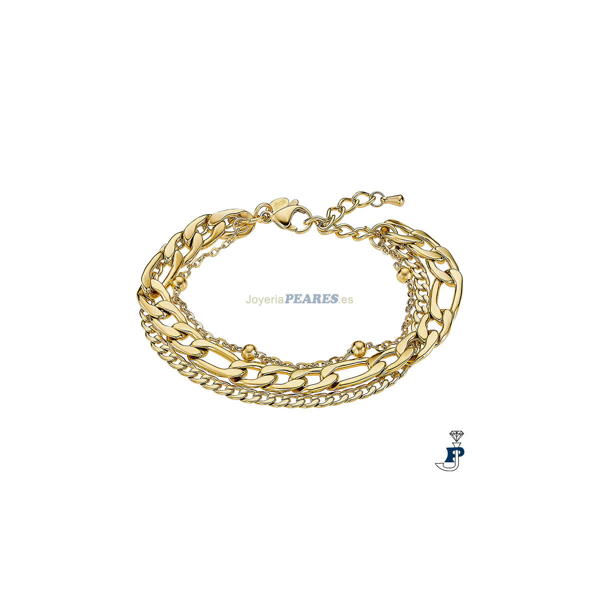 Pulsera acero chapado en oro LOTUS STYLE. - LS2339/2/2 Pulsera acero chapado en oro LOTUS STYLE. - LS2339/2/2