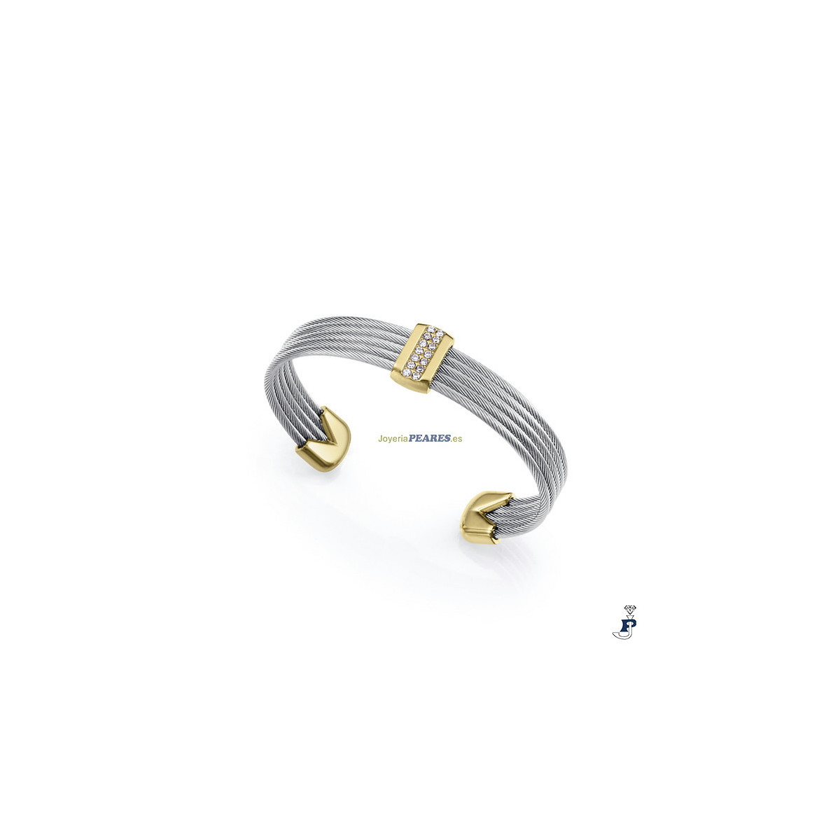 Pulsera de acero VICEROY tipo cable. - 15193P01000