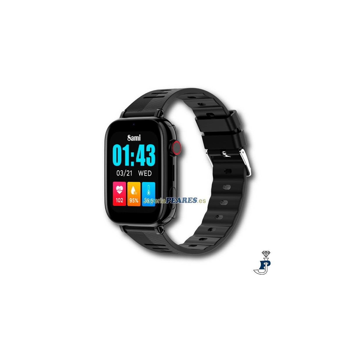 Smartwatch Senior, con alerta SOS y alerta caida. - WS-2396N