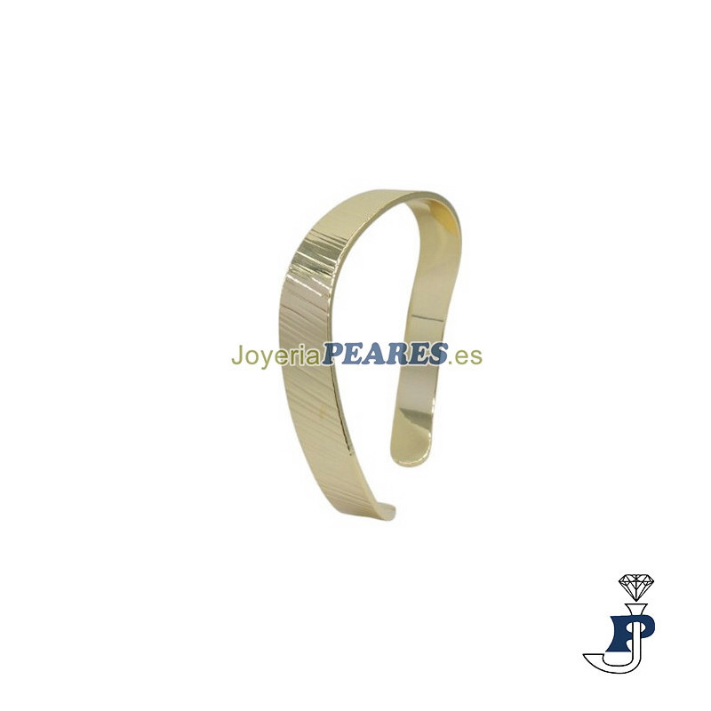 Pulsera de IVOIRE fabricada en metal con un baño de Oro.. - Z2016564/D