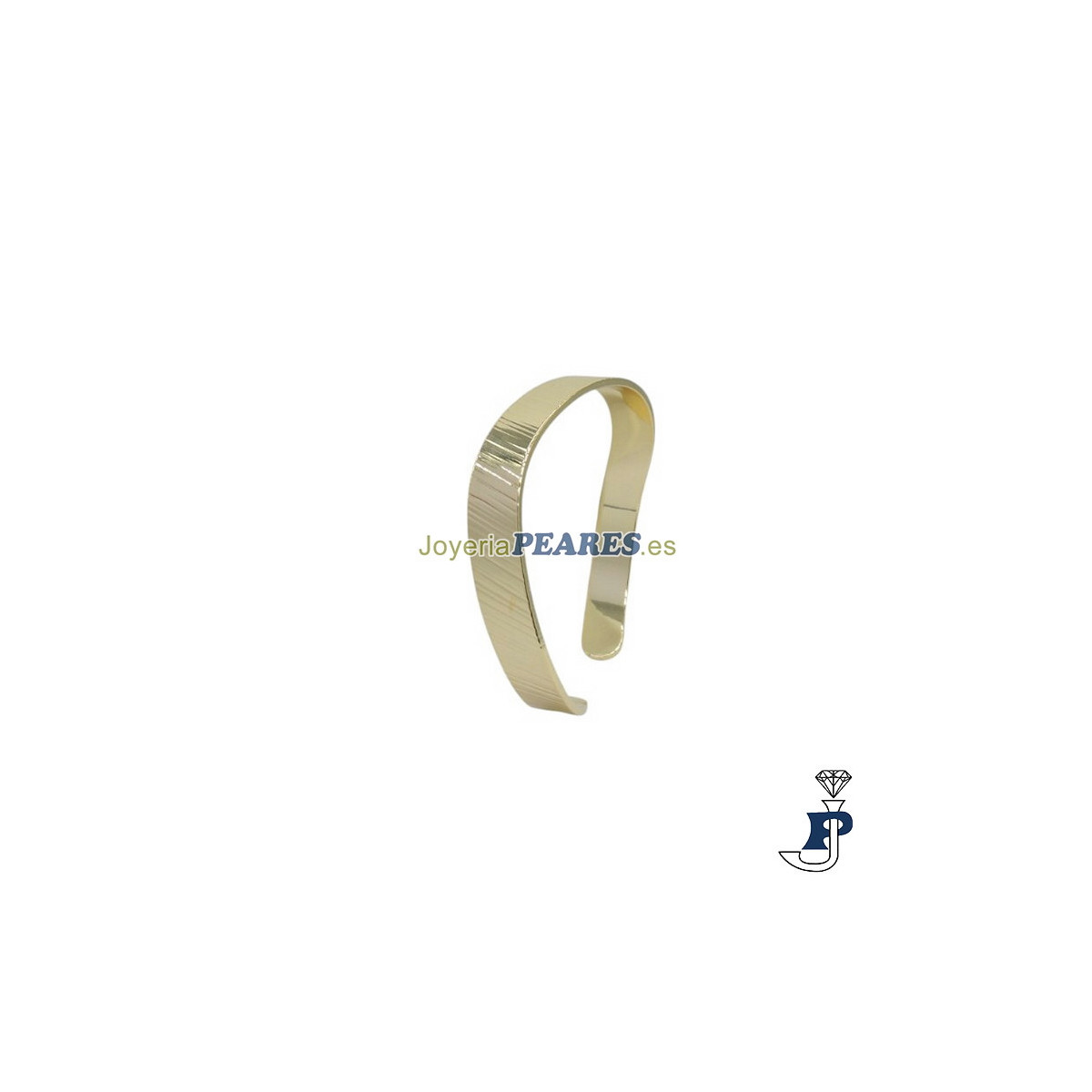 Pulsera de IVOIRE fabricada en metal con un baño de Oro.. - Z2016564/D