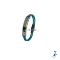 Pulsera  IVOIRE en cuero y acero. - K211/A