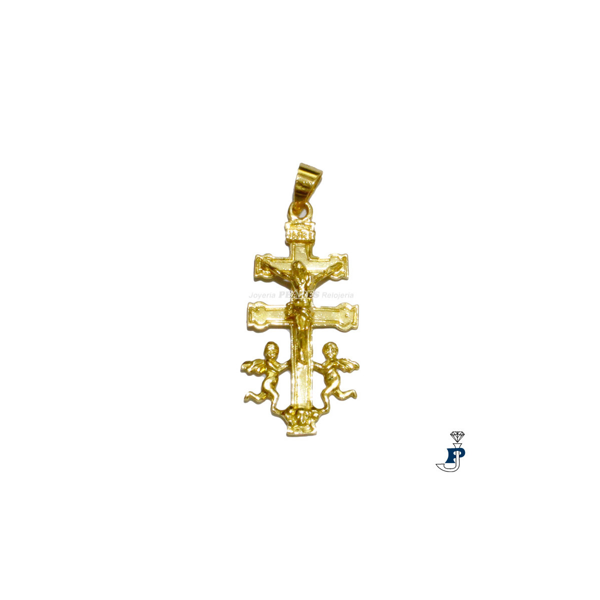 Cruz Caravaca fabricada en Oro de 1ª Ley. - 154.AUCCH26/2