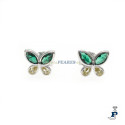 Pendientes mariposa de Promojoya en Plata de 1ª Ley. - 162.9124326
