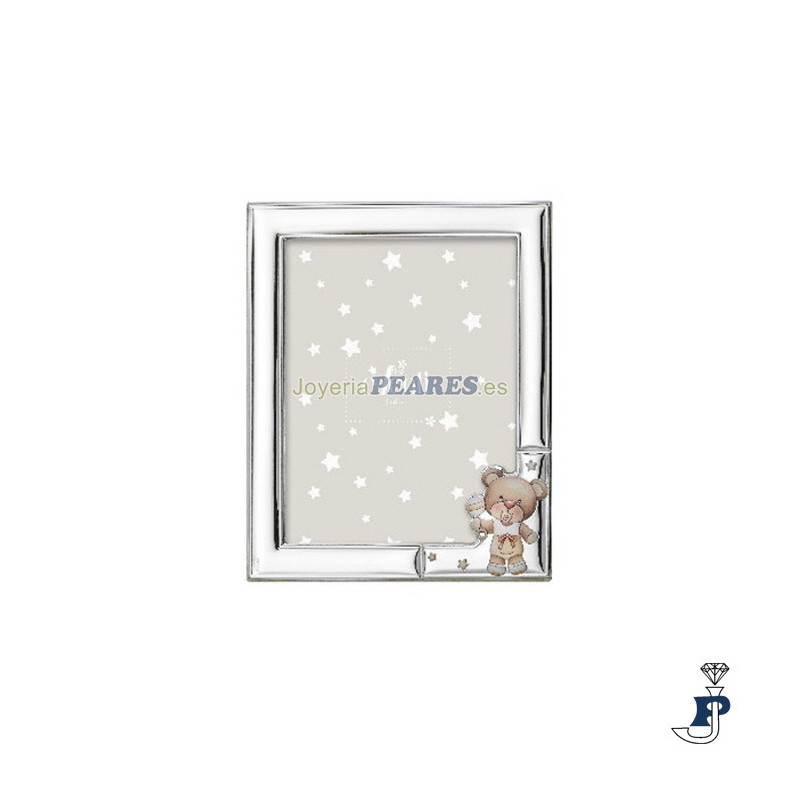 Portafotos Plata de 1ª Ley bilaminada. - 188.EV3630/13B