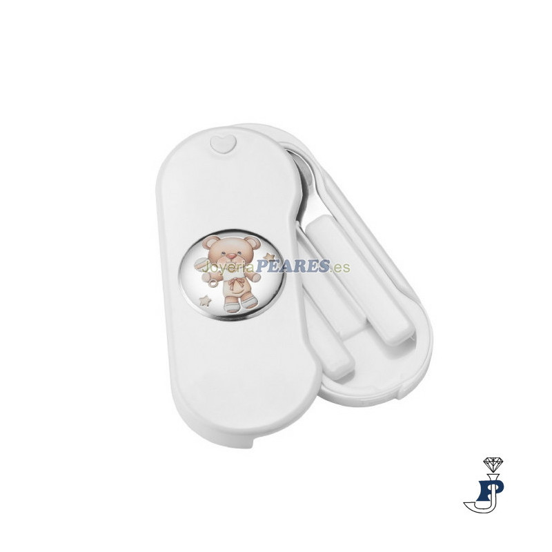 Set bebe de cuchara y cubierto. - 188.EV3633/03B