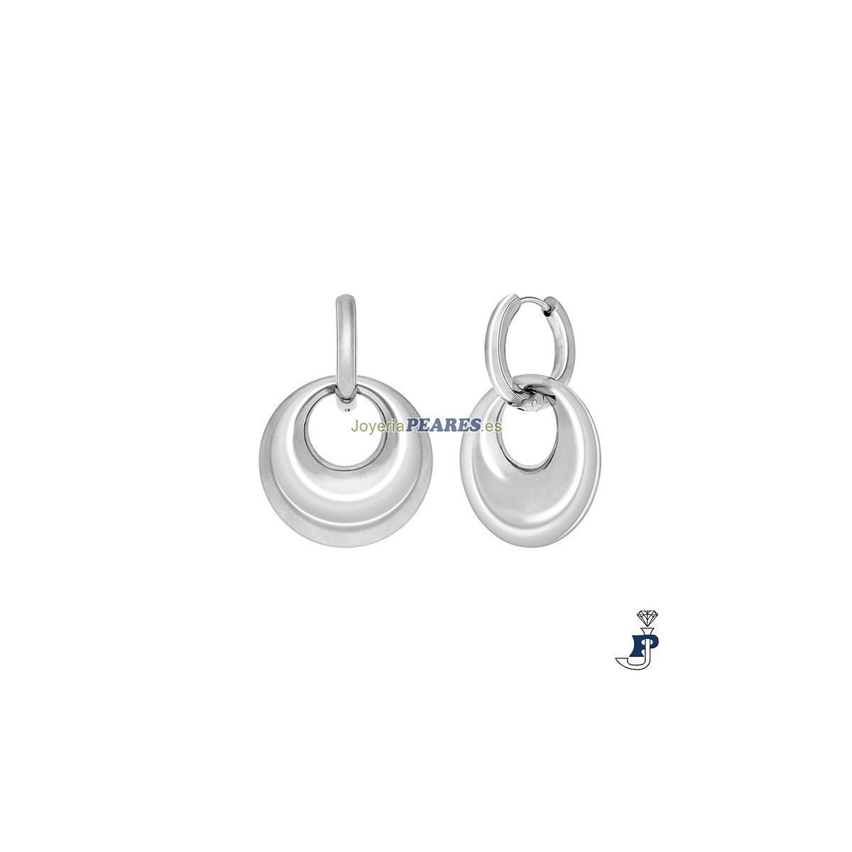 Pendientes  MAREA  en acero. - C03101/AK