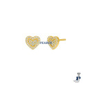 Pendientes de MAREA fabricados en Plata de 1ª Ley con un baño de Oro de 1ª Ley - D02901/AW