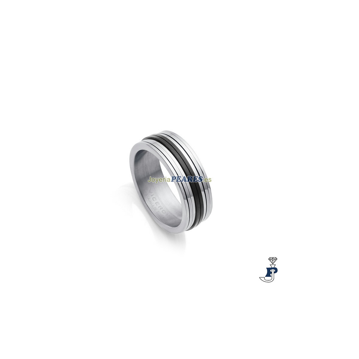 Sortija  de VICEROY fabricada en Acero. - 75294A02410